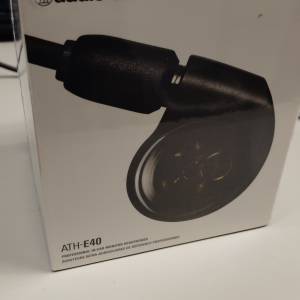 Audio-Technica ATH-E40 Professional In-Ear Monitor Headphones