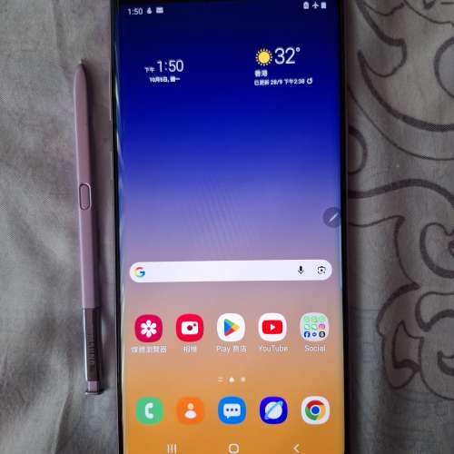 香港行貨Samsung Galaxy Note 9 Purple  SIM 1 + Hybrid (SIM or MicroSD) 98% new ...