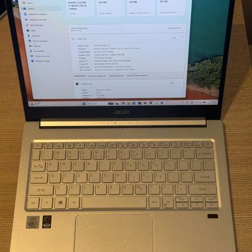 (不議價) Acer Swift SF313 13.5 16gb Ram 1Tb ssd 1.18kg BH:100%