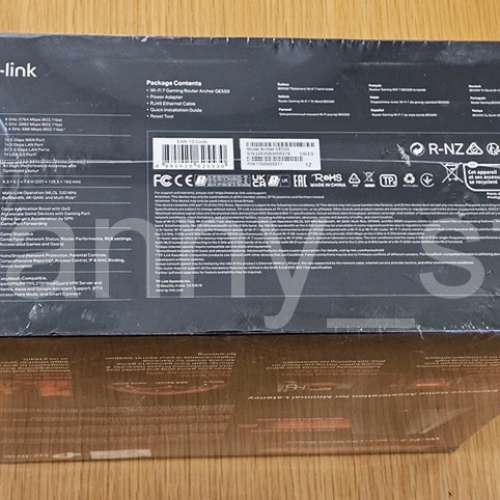 全新港行 TP-Link Archer GE550 BE9300 三頻 Wi-Fi 7 電競路由器 支援5G光纖寬頻(保...
