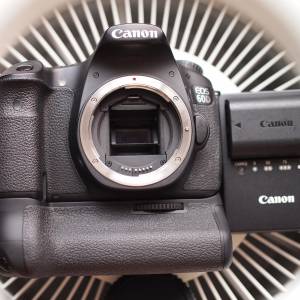 1800 萬像 CMOS Canon 60D digital Body & Grip BG-E9