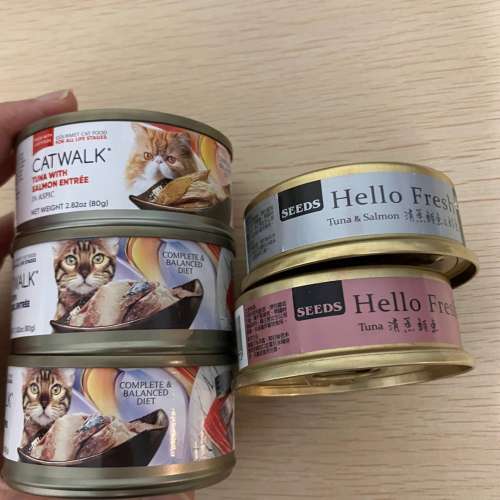 全新貓罐頭貓糧 貓濕包 貓零食 全走