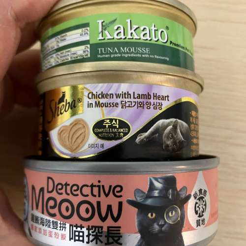 全新貓罐頭貓糧 貓濕包 貓零食 全走