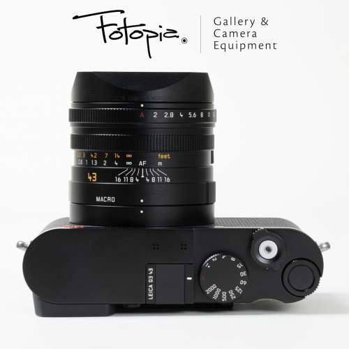 || Leica Q3 43 - Black / 19084, Mint with full packing ||