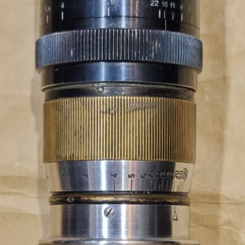 P.Angenieux 90/2.5 paris Alportar (9cm) f2.5 Type Y1 (Contax) 愛展能 安琴  法...