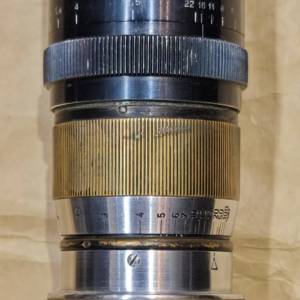 P.Angenieux 90/2.5 paris Alportar (9cm) f2.5 Type Y1 (Contax) 愛展能 安琴  法...