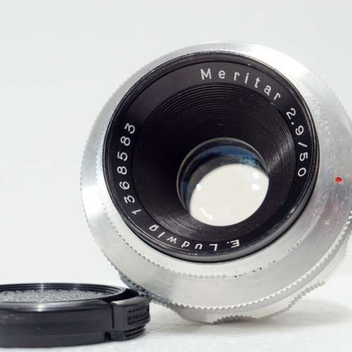 罕見東德老鏡 E. Ludwig Meritar 50mm f2.9 (極新淨)