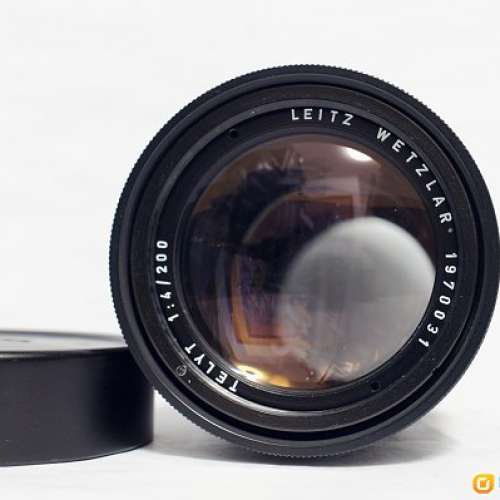 Leica Telyt 200mm f4, West Germany (15光圈葉, 接近90%)