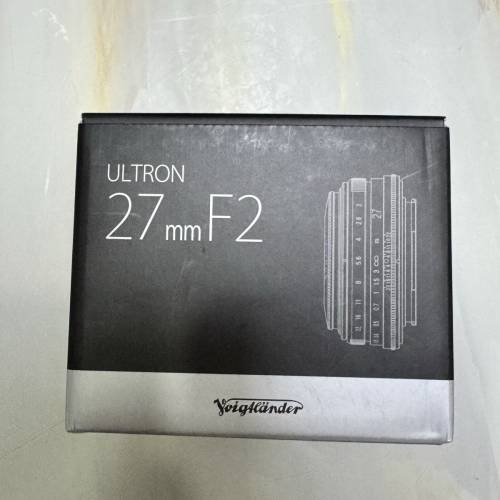 Voigtlander ULTRON 27mm F2 X-Mount