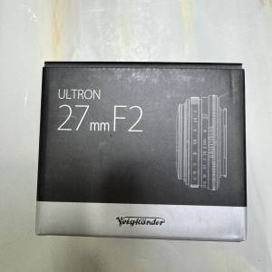 Voigtlander ULTRON 27mm F2 X-Mount