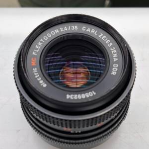 CARL ZEISS JENA DDR FLEKTOGO 35MM F2.4 MC   CZJ DDR PANCOLAR 50MM F1.8