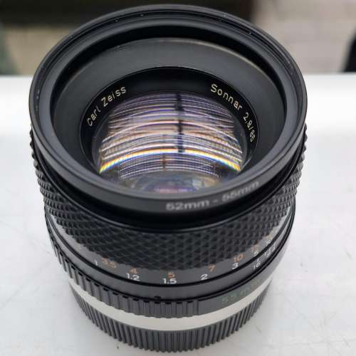 CARL ZEISS SONNAR 85MM F2.8 GERMANY LEICA R MOUNT
