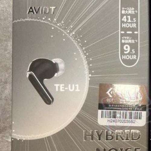 AVIOT TE-U1 真無線耳機 黑色 earphone