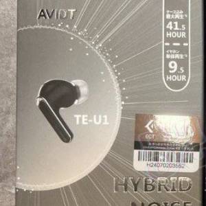 AVIOT TE-U1 真無線耳機 黑色 earphone