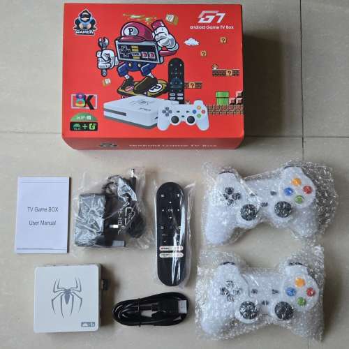 G7 Android TV BOX 睇戲，睇劇，睇電視， 睇運動，睇成人片 及 玩電子遊戲。家庭電...