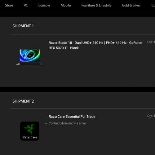 Razer Blade 18 (2025) Ultra 9 275HX, RTX 5070 Ti