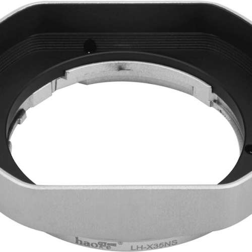 Haoge Bayonet Square Metal Lens Hood For Fujifilm Fujinon XF 35mm f2 R WR