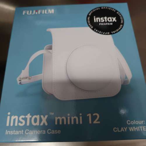 Fujifilm Instax Mini 12 即影即有相機+ camera case + instant film 10 sheets