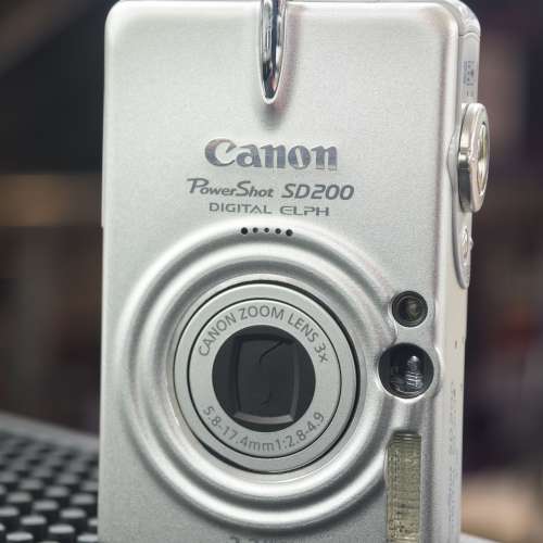 Canon PowerShot SD200 CCD 極新 功能正常 配件齊全 三個月保養（NO Sony Fujifilm...