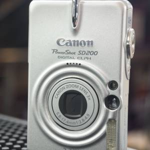 Canon PowerShot SD200 CCD 極新 功能正常 配件齊全 三個月保養（NO Sony Fujifilm...