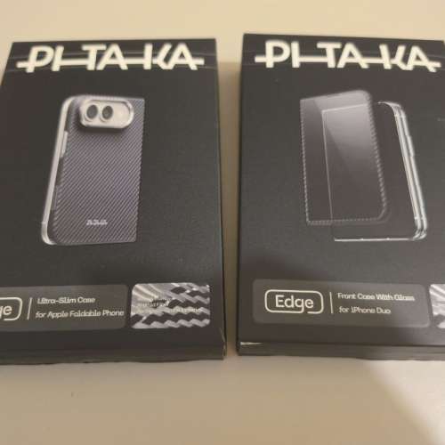 iPhone Duo Edge Case 60OD Black/Grey (Twill) (PitaTap&trade;M)