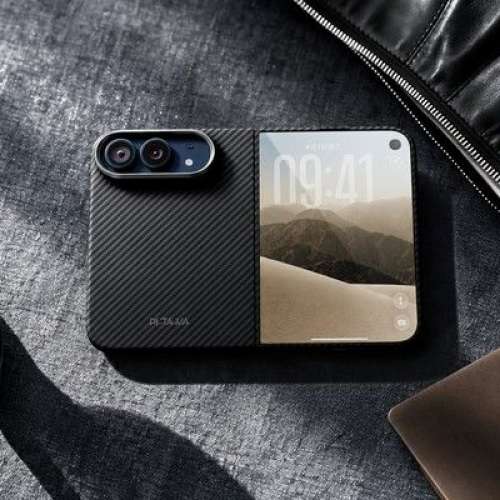 iPhone Duo Edge Case 60OD Black/Grey (Twill) (PitaTap&trade;M)