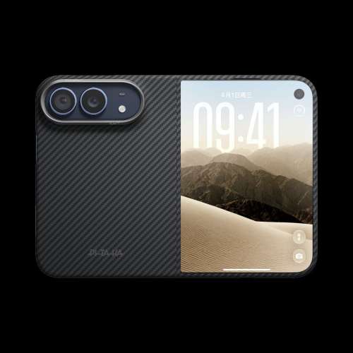 iPhone Duo Edge Case 60OD Black/Grey (Twill) (PitaTap&trade;M)