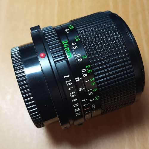 Canon NFD 24mm F2