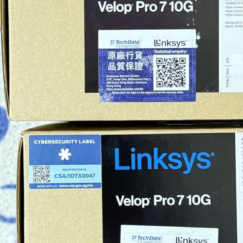 Linksys Velop Pro 7 10G mesh Wi-Fi 7 router