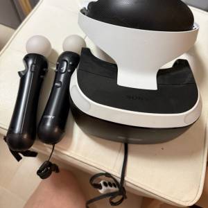 PSVR 頭戴裝置連控制器