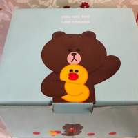 全新 Line Friends x 鴻福堂 瓷碗連蓋套裝