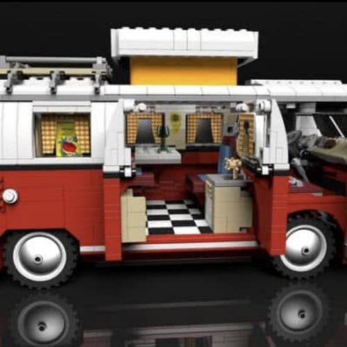 Lego 10220 福士露營車 Volkswagen T1 Camper Van 全新靚盒 (行貨） 值得收藏