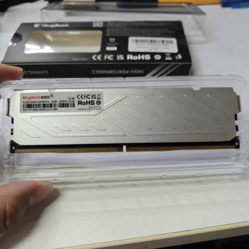 KingBank 金百達 16GB 單條 (1x16GB) D5-6000C36