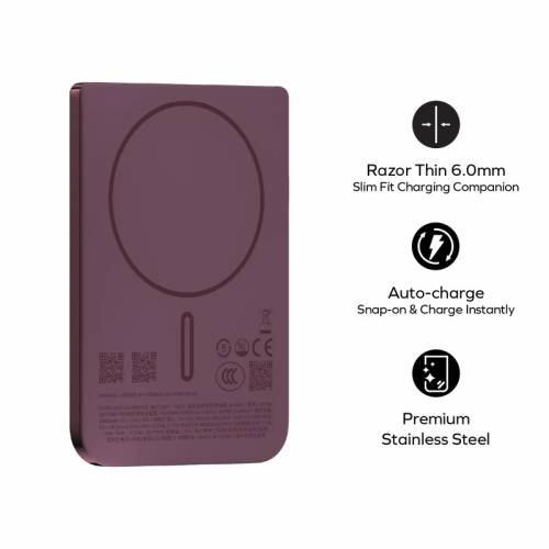 全新 Momax 1-Power S.Pass Air 5000mAh 磁吸流動電源