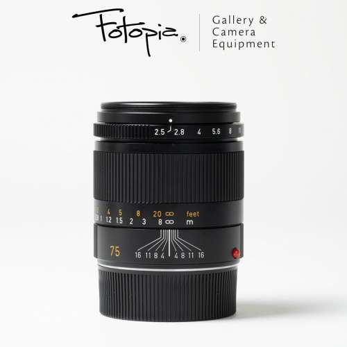 || Leica Summarit-M 75mm F2.5 (6-bit coded) $8000 ||