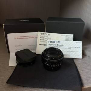 Fujifilm FUJINON XF 18mm F2 R  有單 有盒