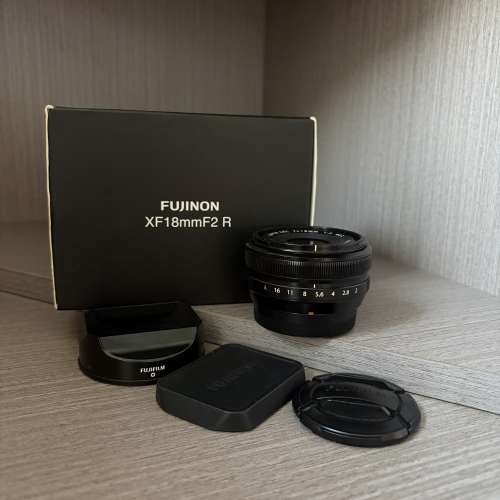 Fujifilm FUJINON XF 18mm F2 R  有單 有盒