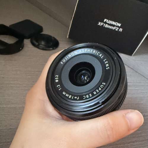 Fujifilm FUJINON XF 18mm F2 R  有單 有盒