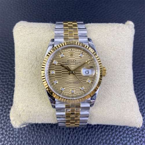 Rolex 勞力士 日誌型 datejust m126233-0045 36mm 間金 VS 出品