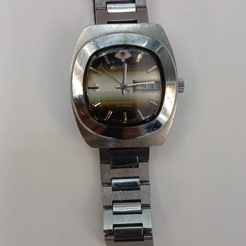 罕有古董, 日本製造Vintage 1975 Mikado ( 美加多 ) Automatic Watch ( 功能正常 )