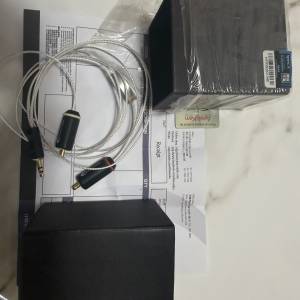 AK x Crystal Cable PEF 15 (RCA - 3.5) (Piccolo Diamond線材）