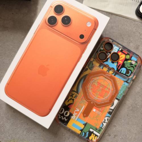 港行iPhone 17 promax 512橙色
