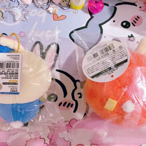 💖日版 ちいか ☆關西機場✈️機師兔兔🐰吊飾☆だるま達磨⛩️兔兔🐰吊飾