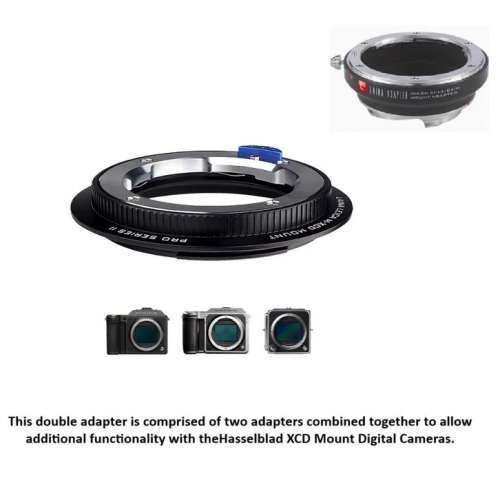 Lens Mount Double Adapter,Nikon Nikkor F And Leica M  To Hasselblad XCD   組合...