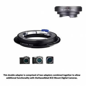 Lens Mount Double Adapter, Rolleiflex 35mm And Leica M To Hasselblad XCD 組合...