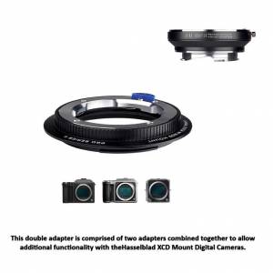 Mount Double Adapter, Pentax K (PK) And Leica M To Hasselblad XCD 組合金屬接環