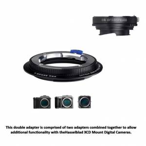 Lens Mount Double Adapter, Pentax K  And Leica M To Hasselblad XCD Mount