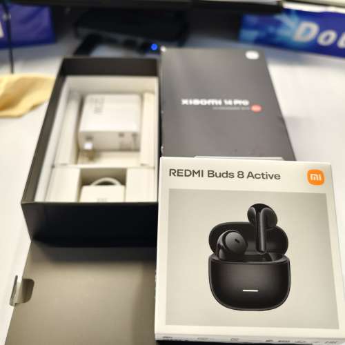 全套 99%新 - 100%正常 小米 14 PRO 16GB RAM + 1TB ROM 國行黑色 + REDMI Buds 8 ...