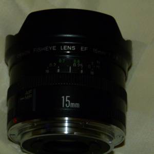 Canon EF 15mm f2.8 Fisheye lens