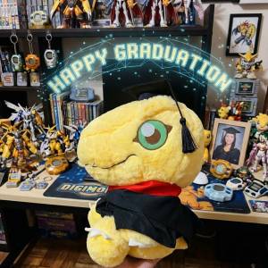 睇下文‼️數碼暴龍畢業公仔 亞古獸畢業公仔 Digital Monster Digimon Agumon Grad...